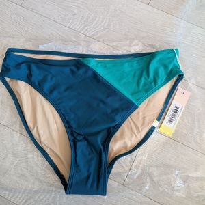 Women's Two-Tone Swim Bottom